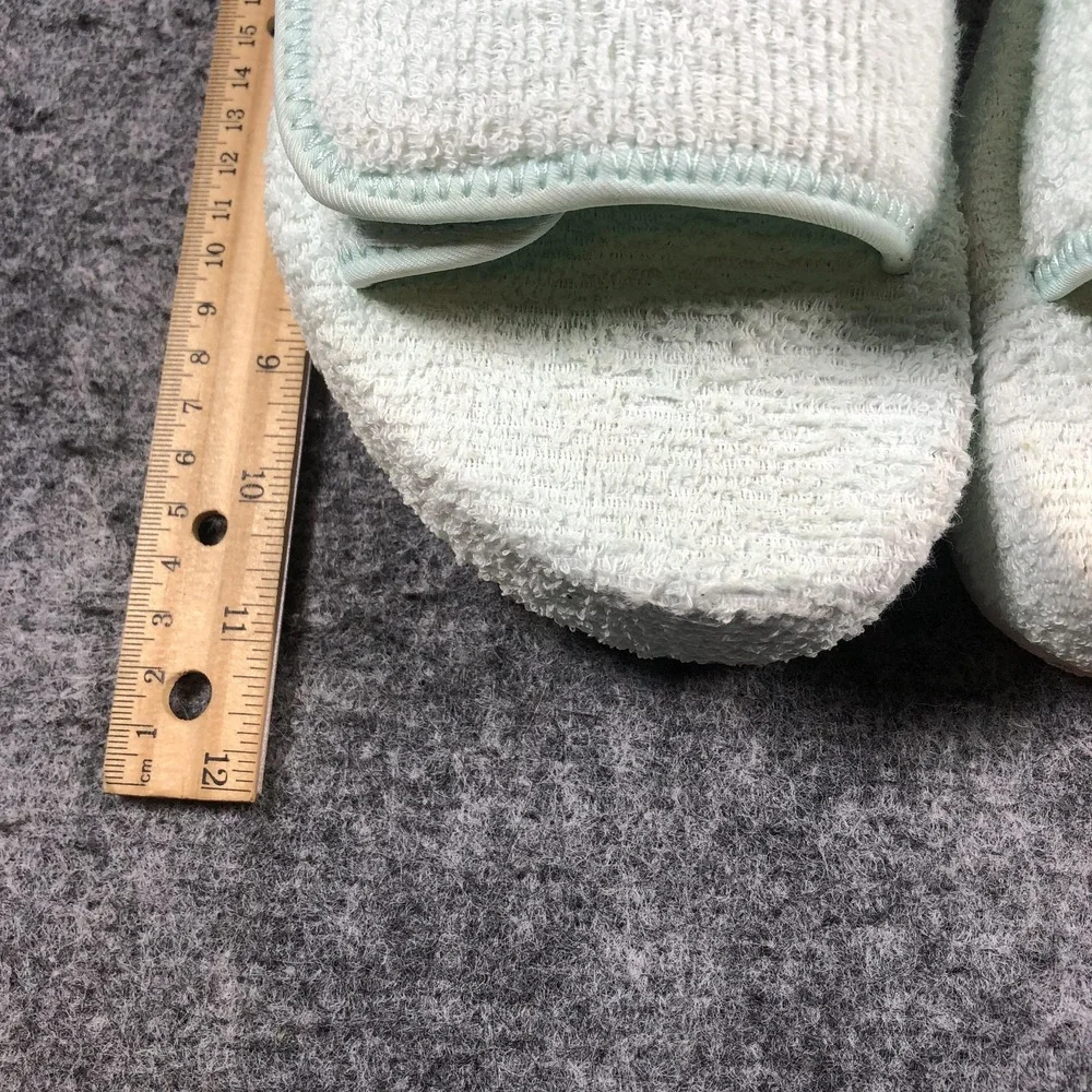 Hunter Shoes Womens Size 10 Mint‎ Green Terry Cloth Slides Sandals Pool Platform